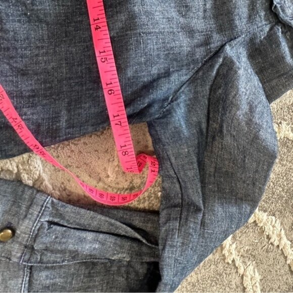 Marc by Marc Jacobs - Denim Dress w/ Ruffles size 8 - Picture 7 of 11